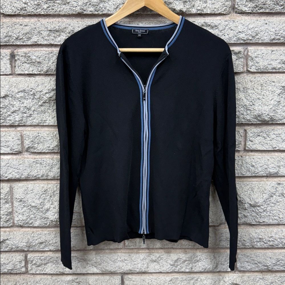 Rino Rossi zip cardigan